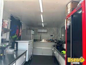 2022 Enclosed Concession Trailer Beverage - Coffee Trailer Deep Freezer Texas for Sale