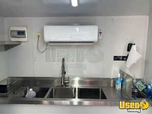 2022 Enclosed Concession Trailer Beverage - Coffee Trailer Interior Lighting Texas for Sale