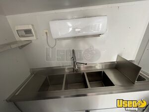 2022 Enclosed Concession Trailer Beverage - Coffee Trailer Triple Sink Texas for Sale