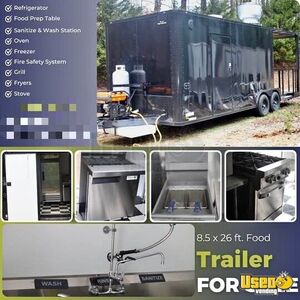 2022 Food Concession Trailer Kitchen Food Trailer Generator Georgia for Sale