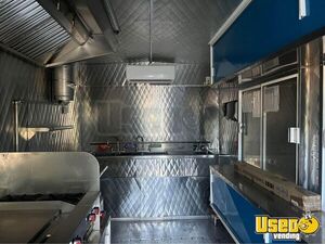 2022 Food Concession Trailer Kitchen Food Trailer Prep Station Cooler Texas for Sale