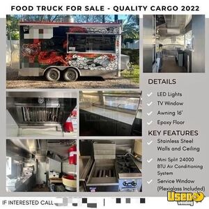 2022 Food Concession Trailer Kitchen Food Trailer Stovetop Florida for Sale