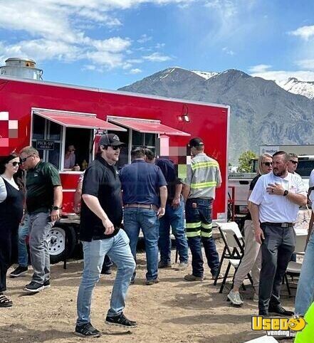 2022 Food Concession Trailer Kitchen Food Trailer Utah for Sale