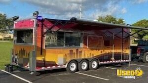 2022 Food Trailer Concession Trailer Concession Window Florida for Sale