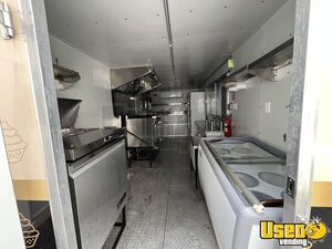 2022 Ice Cream Trailer Stainless Steel Wall Covers Texas for Sale