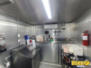 2022 Kitchen Trailer Concession Trailer Stainless Steel Wall Covers Florida for Sale