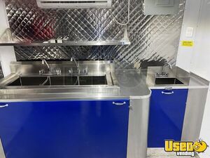 2022 Kitchen Trailer Kitchen Food Trailer Diamond Plated Aluminum Flooring New York for Sale