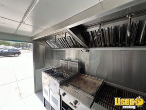 2022 Kitchen Trailer Kitchen Food Trailer Diamond Plated Aluminum Flooring Texas for Sale