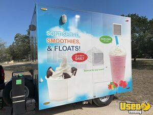 2022 Quality 8x10 Ice Cream Trailer Floor Drains Texas for Sale