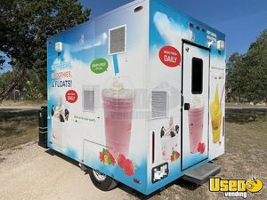 2022 Quality 8x10 Ice Cream Trailer Stainless Steel Wall Covers Texas for Sale