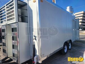 2022 Tft Concession Trailer Stainless Steel Wall Covers Texas for Sale