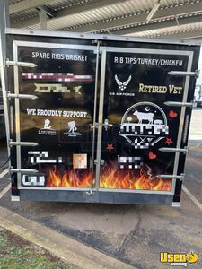 2022 Titanium Barbecue Food Trailer Bbq Smoker South Carolina for Sale