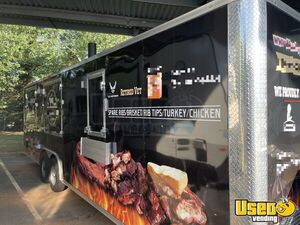 2022 Titanium Barbecue Food Trailer Concession Window South Carolina for Sale