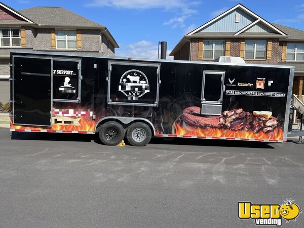 2022 Titanium Barbecue Food Trailer South Carolina for Sale