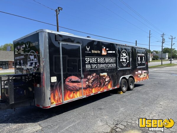 2022 Titanium Barbecue Food Trailer South Carolina for Sale