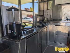 2022 Trailer Beverage - Coffee Trailer Stainless Steel Wall Covers Oklahoma for Sale