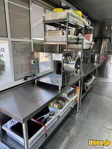 2022 Yjusa Kitchen Food Trailer Prep Station Cooler California for Sale