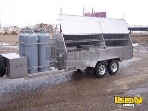 2023 1240gss Open Bbq Smoker Trailer Florida for Sale