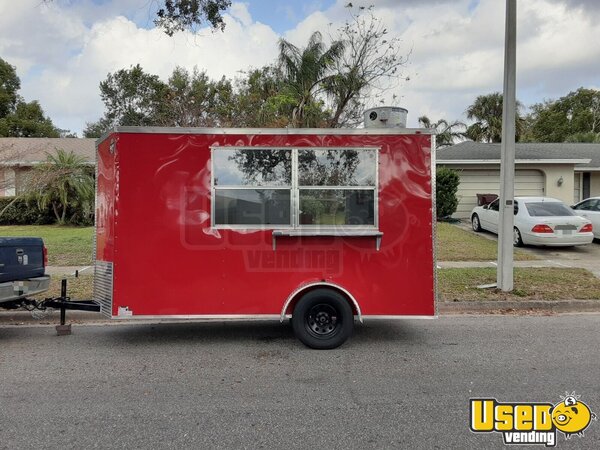 2023 6x12sa Kitchen Food Trailer Florida for Sale