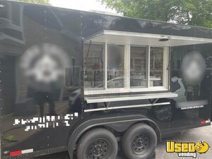 2023 7' X 14' (7' X 17' With Tongue) Beverage - Coffee Trailer Air Conditioning Wisconsin for Sale