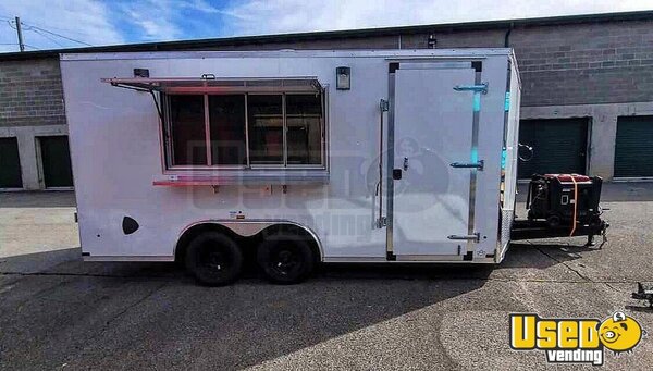 2023 8 1/2 X 16 Vnose Kitchen Food Trailer Pennsylvania for Sale