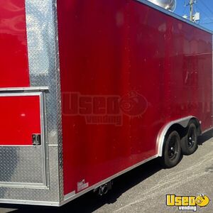 2023 8.5 X 16 Ta Kitchen Food Trailer Concession Window Florida Diesel Engine for Sale