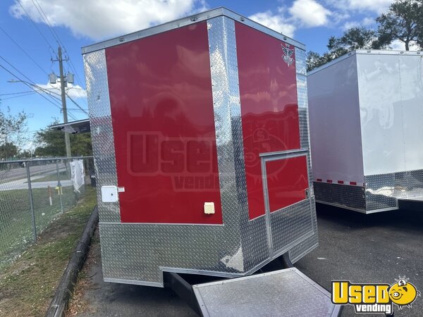 2023 8.5 X 16 Ta Kitchen Food Trailer Exterior Customer Counter Florida Diesel Engine for Sale