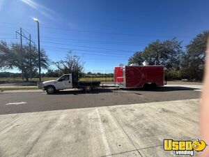 2023 8.5 X 16 Ta Kitchen Food Trailer Prep Station Cooler Florida Diesel Engine for Sale