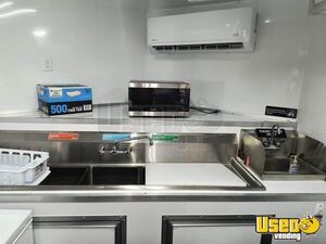 2023 8.5 X 18ta Kitchen Food Trailer Exterior Customer Counter Florida for Sale