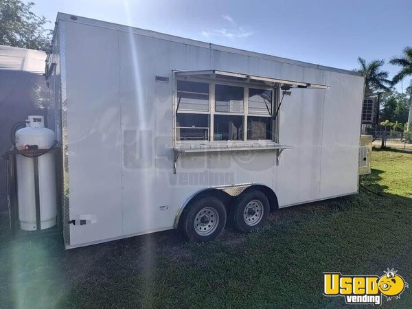 2023 8.5 X 18ta Kitchen Food Trailer Florida for Sale