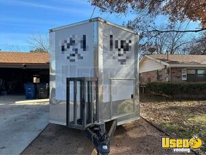 2023 8.5x20ta3 Enclosed Cargo Barbecue Food Trailer Concession Window Texas for Sale