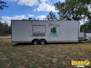 2023 8.5x26ta3 Enclosed Cargo Enclosed Trailer Kitchen Food Trailer Concession Window Texas for Sale