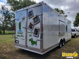 2023 8.5x26ta3 Enclosed Cargo Enclosed Trailer Kitchen Food Trailer Generator Texas for Sale