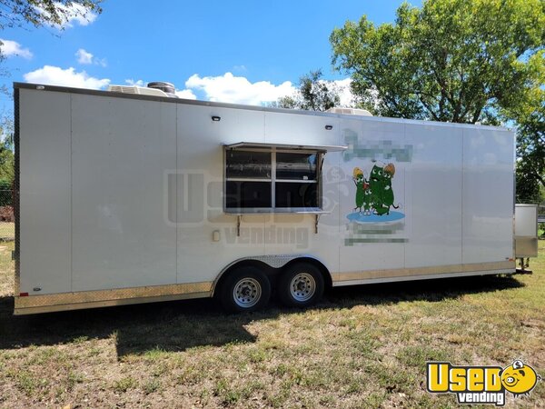 2023 8.5x26ta3 Enclosed Cargo Enclosed Trailer Kitchen Food Trailer Texas for Sale