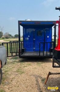 2023 8x20 With 5' Porch Barbecue Food Trailer Cabinets Texas for Sale