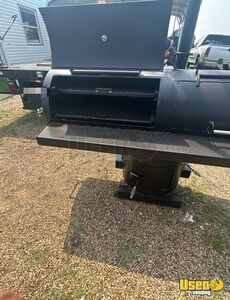 2023 8x20 With 5' Porch Barbecue Food Trailer Exterior Customer Counter Texas for Sale