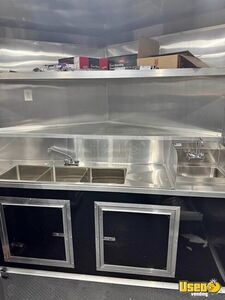 2023 8x22 Bbq Porch Concession Trailer Slide-top Cooler Texas for Sale