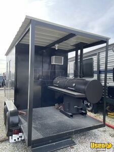 2023 Bbq Kitchen Trailer Barbecue Food Trailer Concession Window Texas for Sale