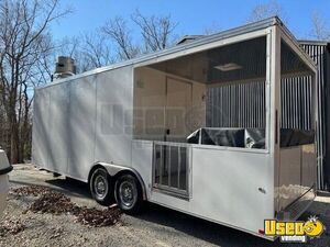 2023 Bbq Trailer Barbecue Food Trailer Air Conditioning Georgia for Sale