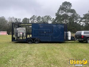 2023 Bbq Trailer Barbecue Food Trailer Air Conditioning Mississippi for Sale