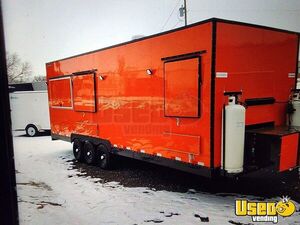 2023 Bbq Trailer Barbecue Food Trailer Concession Window Idaho for Sale