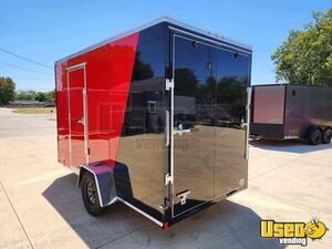 2023 Cargo Food Trailer Concession Trailer Insulated Walls Texas for Sale