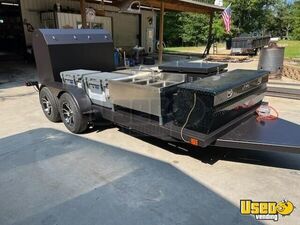 2023 Custom Open Bbq Smoker Trailer Illinois for Sale