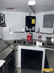 2023 Enclosed 8.5 X 16 Kitchen Food Trailer Stainless Steel Wall Covers Colorado for Sale