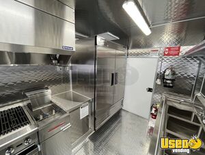 2023 Enclosed Trailer 18' Kitchen Food Trailer Stainless Steel Wall Covers Washington for Sale