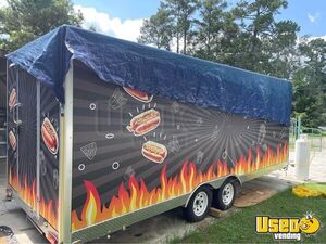 2023 Food Concession Trailer Kitchen Food Trailer Air Conditioning Texas for Sale