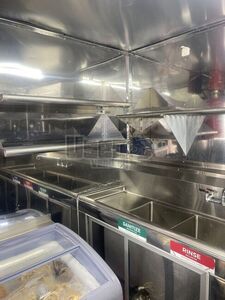 2023 Food Concession Trailer Kitchen Food Trailer Prep Station Cooler California for Sale