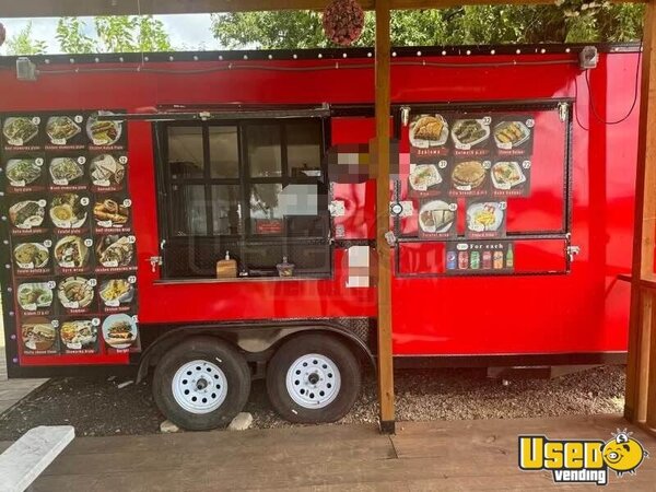 2023 Food Concession Trailer Kitchen Food Trailer Texas for Sale