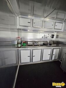 2023 Food Trailer Concession Trailer Grease Trap Texas for Sale