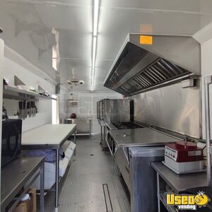 2023 Food Trailer Kitchen Food Trailer Diamond Plated Aluminum Flooring Florida for Sale